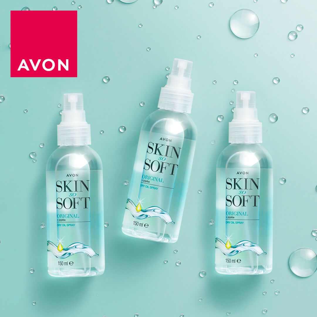 Avon Bestseller Skin So Soft Dry Oil Spray - Mosquito Spray